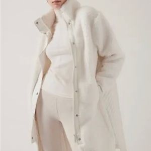 Athleta Cozy Sherpa Coat XS